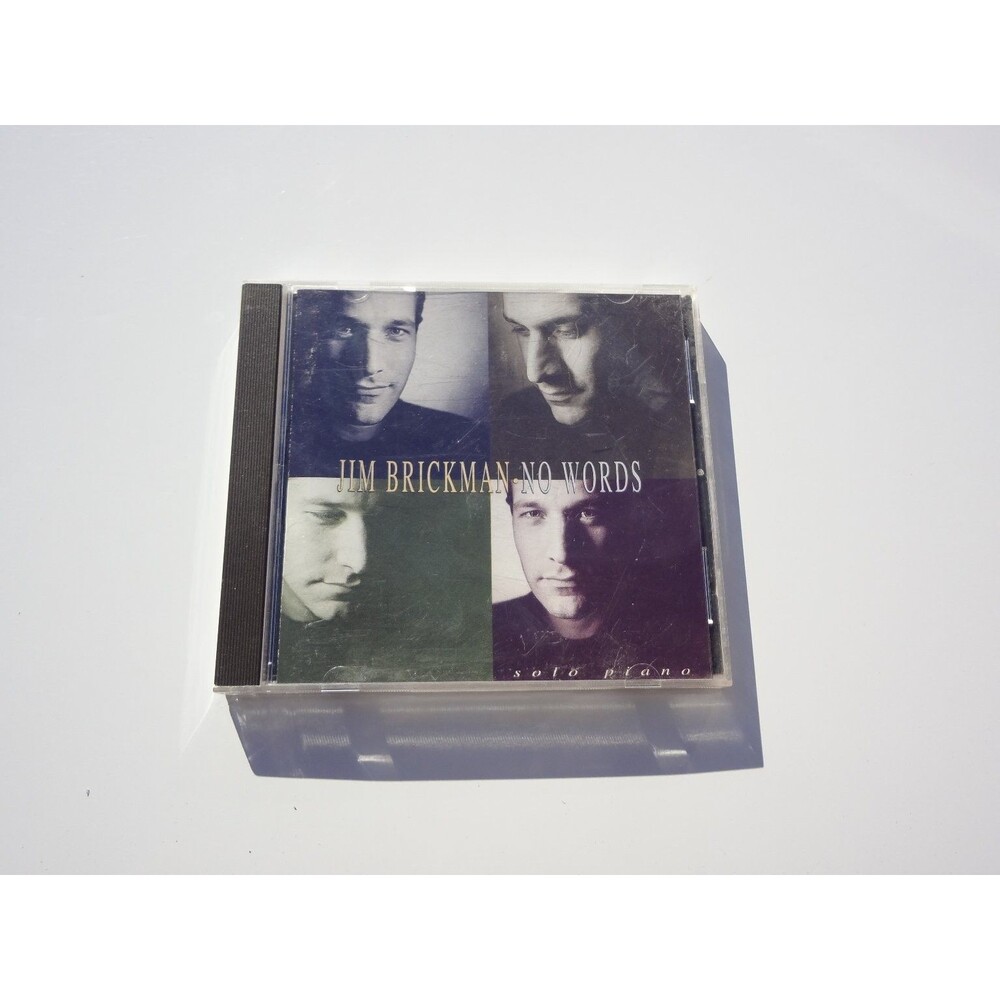 Jim Brickman – No Words CD 1994 Solo Piano New Age BMG Club Edition